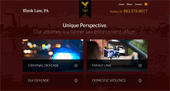 Desktop Screenshot of criminalattorneypolk.com
